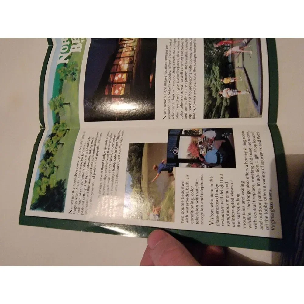 Vintage Brochure Travel Pamphlet Booklet North Bend State Parks Of West Virginia